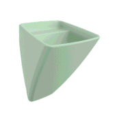 Bocchi Firenze Asma Monoblok Lavabo Armatür Deliksiz Mat Mint Yeşil - 1082-033-0125 - Monoblok Bütün Lavabo