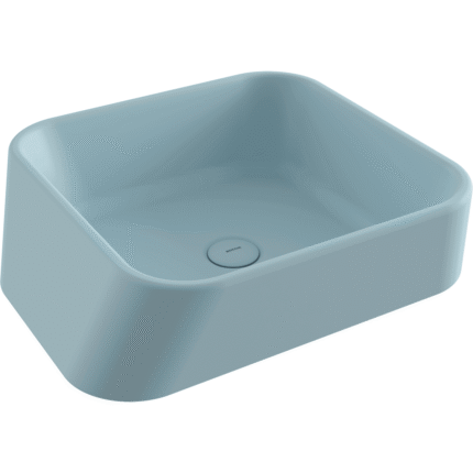 Bocchi Firenze Çanak Lavabo Mat Buz Mavisi - 1005-029-0125 - Çanak Lavabo