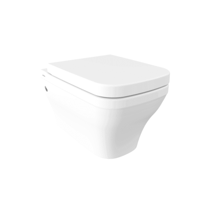 Bocchi Firenze Rimless Asma Klozet Mat Beyaz - 1304-002-0128 - Asma Klozet
