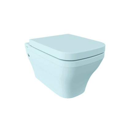 Bocchi Firenze Rimless Asma Klozet Mat Buz Mavisi - 1304-029-0128 - Asma Klozet