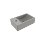 Bocchi Milano Dar Sol Lavabo 37 cm Mat Beton