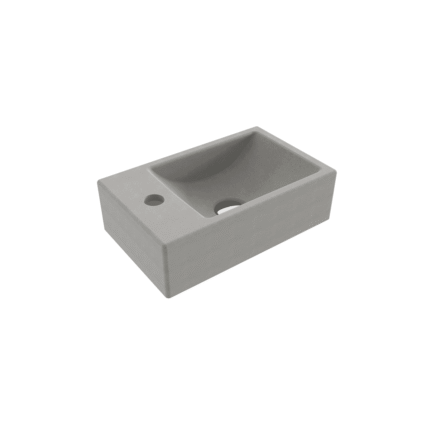 Bocchi Milano Dar Sol Lavabo 37 cm Mat Beton