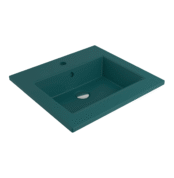 Bocchi Milano Etajerli Lavabo 50 cm - Mat Perol Mavisi - 1643-071-0126 - Etajerli Lavabo