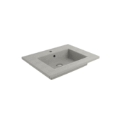Banyocu | Banyocu.com.tr Bocchi Milano Etajerli Lavabo 60 cm Mat Beton - 1161-069-0126 - Etajerli Lavabo