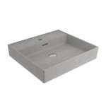 Bocchi Milano Lavabo 50 cm - Mat Beton - 1644-069-0126 - Tezgah Üstü Lavabo