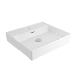 Bocchi Milano Lavabo 50 cm - Mat Beyaz - 1644-002-0126 - Tezgah Üstü Lavabo