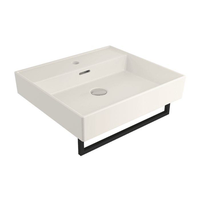 Bocchi Milano Lavabo 50 cm - Parlak Bisküvi - 1644-014-0126 - Tezgah Üstü Lavabo - 1