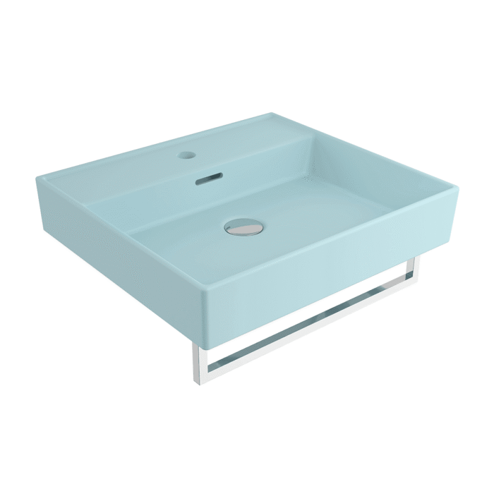 Bocchi Milano Lavabo 50 cm - Mat Buz Mavi