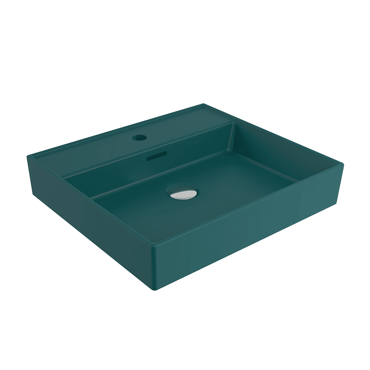 Bocchi Milano Lavabo 50 cm - Mat Petrol Mavisi Bocchi Milano Lavabo 50 cm - Mat Petrol Mavisi