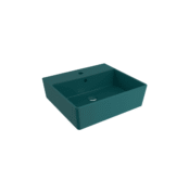 Bocchi Milano Lavabo 50 cm Mat Petrol Mavisi - 1216-071-0126 - Çanak Lavabo