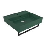 Bocchi Milano Lavabo 50 cm - Mat Yeşil