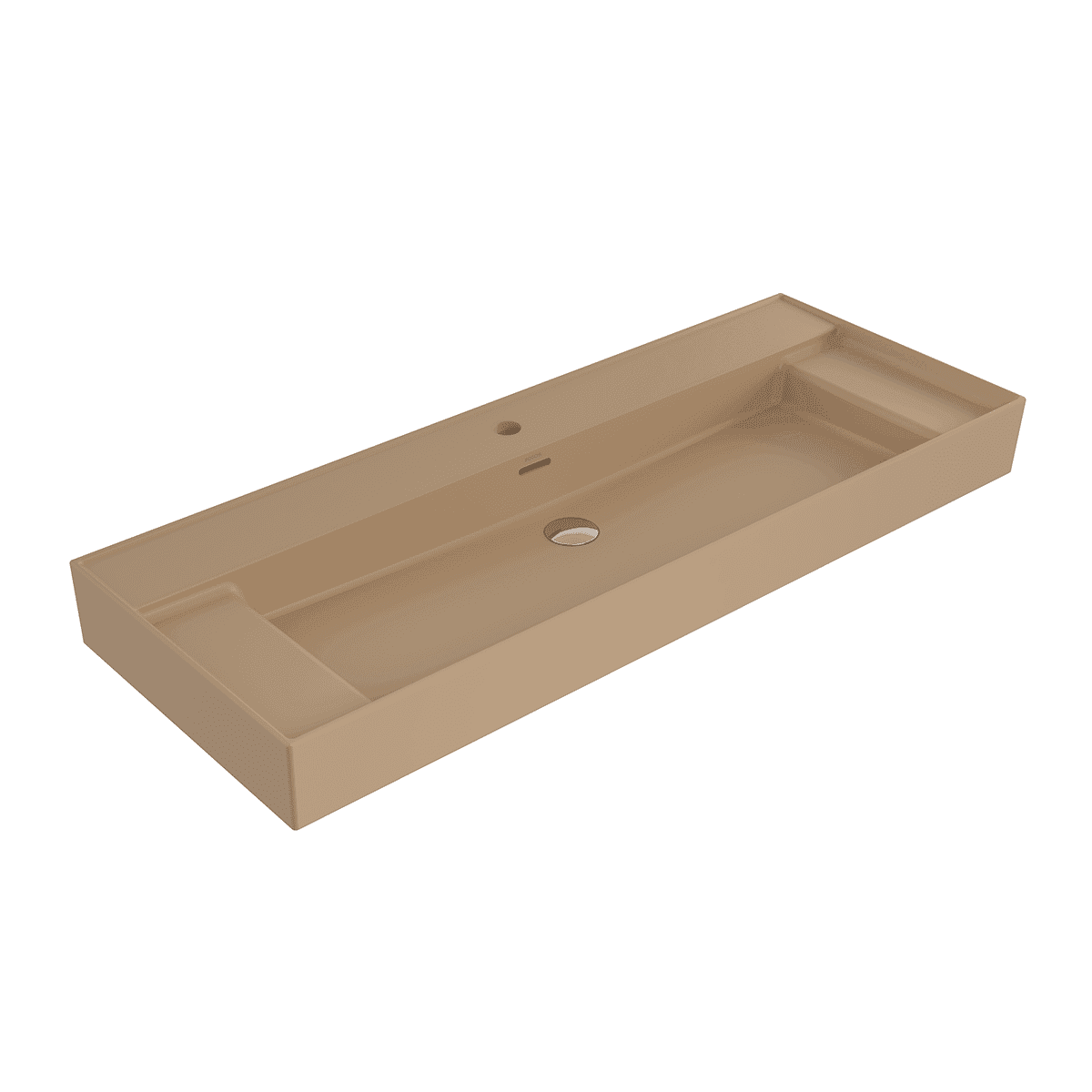 Bocchi Milano Sağdan Etejerli Lavabo 120 cm Mat Kaşmir Bocchi Milano Sağdan Etejerli Lavabo 120 cm Mat Kaşmir - 1539-011-0126 - Etajerli Lavabo