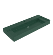 Bocchi Milano Sağdan Etejerli Lavabo 120 cm Mat Yeşil - 1539-027-0126 - Etajerli Lavabo