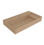 Bocchi Milano Sağdan Etejerli Lavabo 80 cm Mat Kaşmir - 1537-011-0126 - Etajerli Lavabo