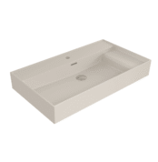Bocchi Milano Sağdan Etejerli Lavabo 80 cm Mat Yasemin - 1537-007-0126 - Etajerli Lavabo