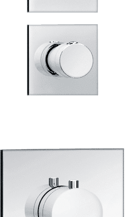 Bocchi Multibox Ankastre Termostatik Duş Bataryası 2 Yollu Krom - 5460-0003 - Ankastre Duş Bataryası