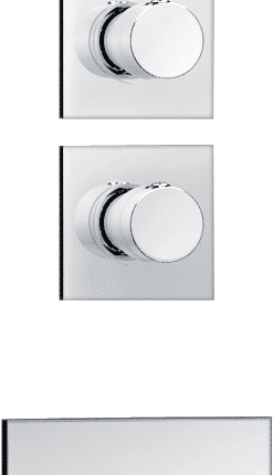 Bocchi Multibox Ankastre Termostatik Duş Bataryası 3 Yollu Krom - 5460-0002 - Ankastre Duş Bataryası