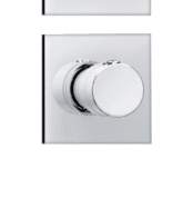 Bocchi Multibox Ankastre Termostatik Duş Bataryası 3 Yollu Krom