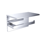 Bocchi Pisa Tuvalet Kağıtlık Etajerli Krom - 3011-0005 - Tuvalet Kağıtlık