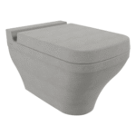 Bocchi Scala Asma Klozet Taharet Borulu Mat Beton - 1080-069-0128 - Asma Klozet
