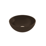 Bocchi Sottile Slim Line Tezgah Üstü Yuvarlak 26 cm Lavabo Mat Bronz