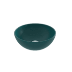 Bocchi Sottile Slim Line Tezgah Üstü Yuvarlak 26 cm Lavabo Mat Petrol Mavisi - 1471-071-0125 - Tezgah Üstü Lavabo