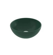 Bocchi Sottile Slim Line Tezgah Üstü Yuvarlak 26 cm Lavabo Mat Yeşil - 1471-027-0125 - Tezgah Üstü Lavabo