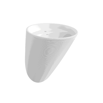 Bocchi Strata Monoblok Lavabo - Mat Beyaz - 1655-002-0126 - Monoblok Bütün Lavabo