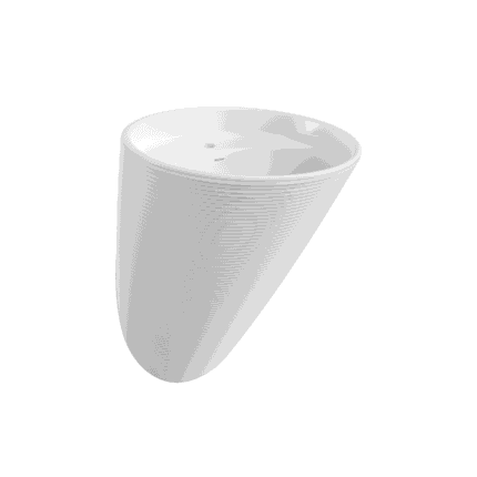 Bocchi Strata Monoblok Lavabo - Parlak Beyaz - 1655-001-0126 - Monoblok Bütün Lavabo