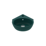 Bocchi Taormina Arch Köşe Lavabo 30 cm Mat Petrol Mavisi - 1392-071-0126 - Köşe Lavabo