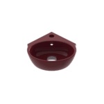 Bocchi Taormina Arch Köşe Lavabo 30 cm Parlak Burgonya Bordosu - 1392-072-0126 - Köşe Lavabo