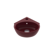 Bocchi Taormina Arch Köşe Lavabo 30 cm Parlak Burgonya Bordosu - 1392-072-0126 - Köşe Lavabo