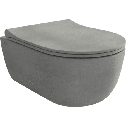 Bocchi V Tondo Rimless Asma Klozet Mat Beton - 1417-069-0128 - Asma Klozet