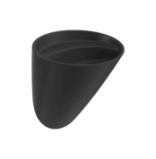 Bocchi Venezia Asma Monoblok Lavabo Deliksiz Mat Siyah - 1083-004-0125 - Monoblok Bütün Lavabo
