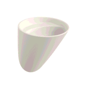 Bocchi Venezia Asma Monoblok Lavabo Deliksiz Mat Yasemin - 1083-007-0125 - Monoblok Bütün Lavabo