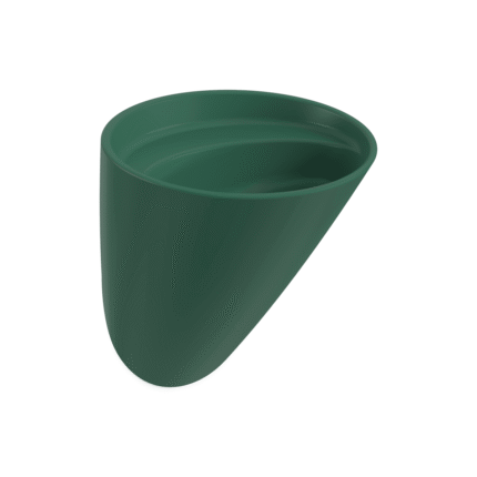 Bocchi Venezia Asma Monoblok Lavabo Deliksiz Mat Yeşil - 1083-027-0125 - Monoblok Bütün Lavabo