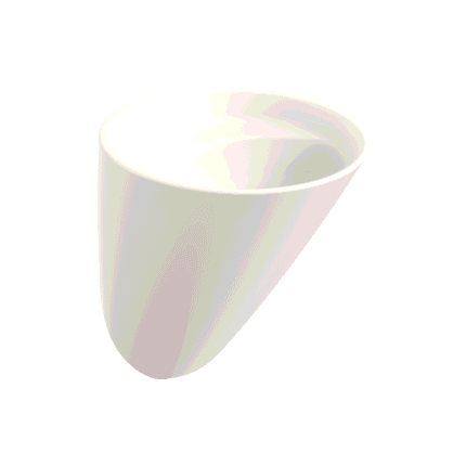 Bocchi Venezia Asma Monoblok Lavabo Deliksiz Parlak Bisküvi - 1083-014-0125 - Monoblok Bütün Lavabo