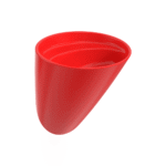 Bocchi Venezia Asma Monoblok Lavabo Deliksiz Parlak Kırmızı - 1083-019-0125 - Monoblok Bütün Lavabo