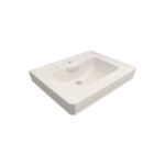 Bocchi Verona Lavabo 71 cm Parlak Bisküvi - 1040-014-0126 - Etajerli Lavabo