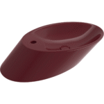 Bocchi Vessel Batarya Banklı Çanak Lavabo 72 cm Parlak Burgonya Bordosu - 1021-072-0126 - Çanak Lavabo