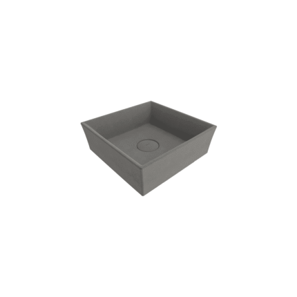 Bocchi Vessel Kare Lavabo 38X38 cm Mat Beton - 1173-069-0125 - Çanak Lavabo