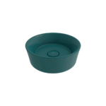 Bocchi Vessel Yuvarlak Çanak Lavabo 38 cm Mat Petrol Mavisi - 1174-071-0125 - Çanak Lavabo