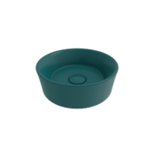 Bocchi Vessel Yuvarlak Çanak Lavabo 38 cm Mat Petrol Mavisi - 1174-071-0125 - Çanak Lavabo