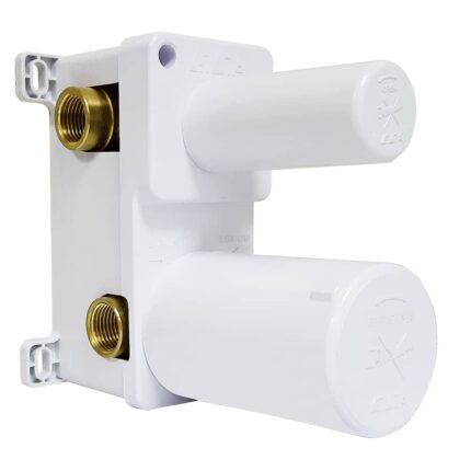 ECA Ankastre Banyo Bataryası Sıva Altı Grubu 3 Yollu Mat Siyah