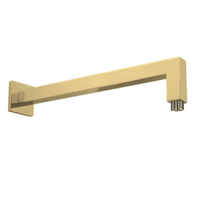 ECA Duş Başlığı Borusu Duvardan Kare Altın 344 mm - 102826699 - Tepe Duş Borusu