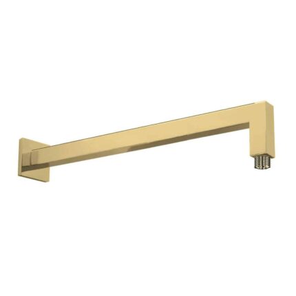 ECA Duş  Başlığı Borusu Duvardan Kare Altın 400 mm