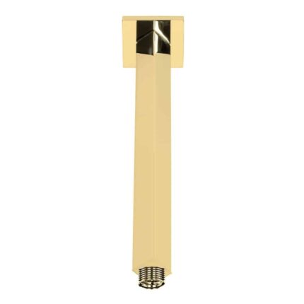 ECA Duş  Başlığı Borusu Tavandan Kare Altın168 mm