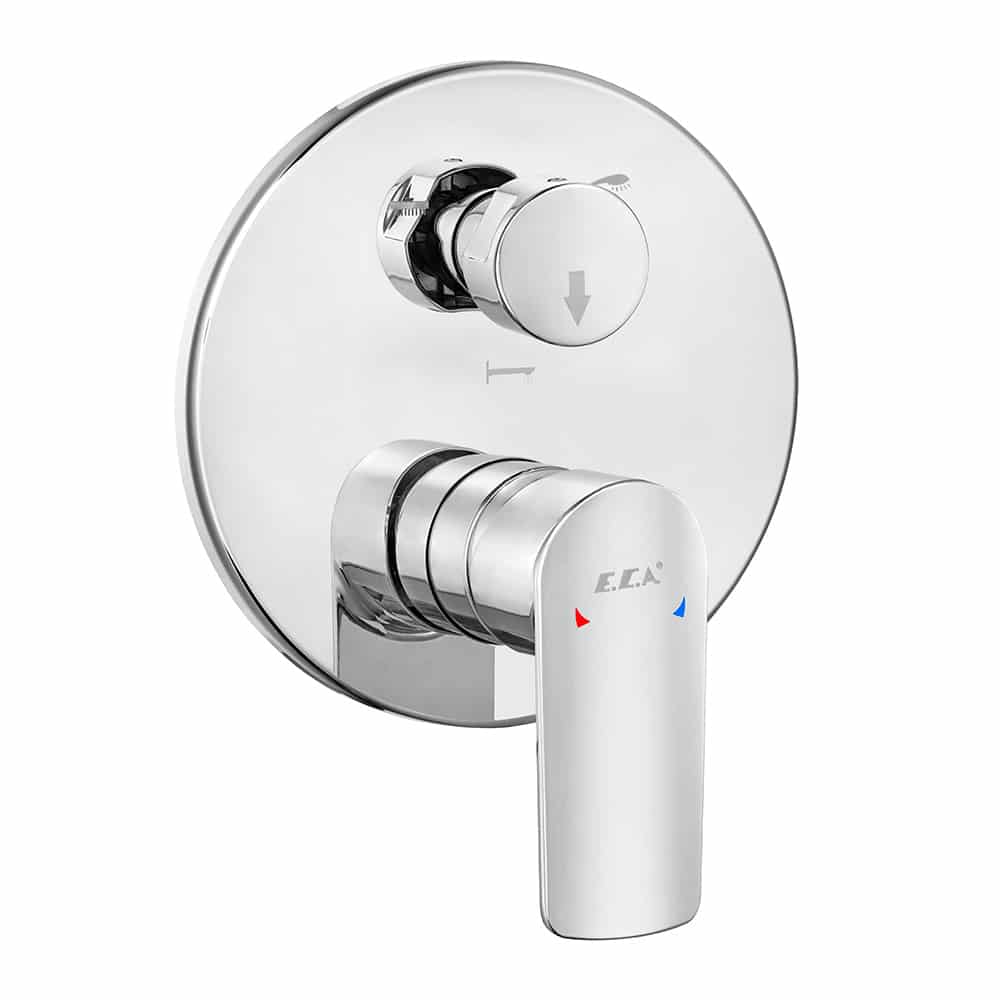 ECA Lia Ankastre Banyo Bataryası Sıva Üstü 3 Yollu ECA Lia Ankastre Banyo Bataryası Sıva Üstü 3 Yollu