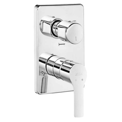 ECA Luna Ankastre Banyo Bataryası Sıva Üstü 3 Yollu - 102167336-K - Ankastre Banyo Bataryası