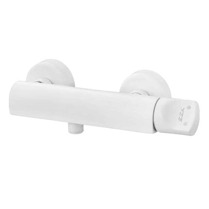 ECA Myra Aplike Duş Bataryası Mat Beyaz - 102154023C4 - Duş Bataryası